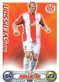 Bo Svensson 1. FSV Mainz 05 2009/10 Topps MA Bundesliga #200